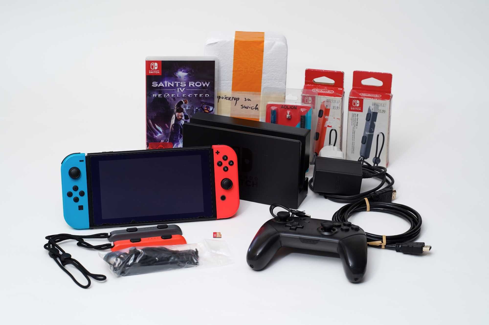 Nintendo Switch с аксесоари