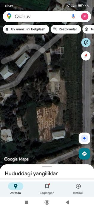 Yer asfalt yölni yuzida shaxarga yaqin suv zôr xosildor yer