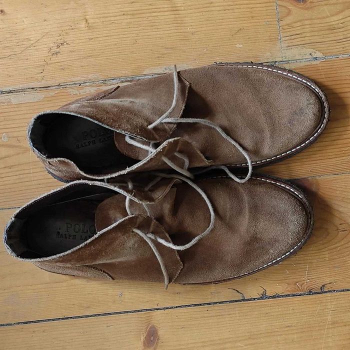 Боти Polo Ralph Lauren велур 43