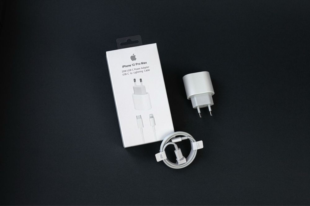  Оригинален комплект зарядно Айфон (Iphone) USB-Type-C 20W