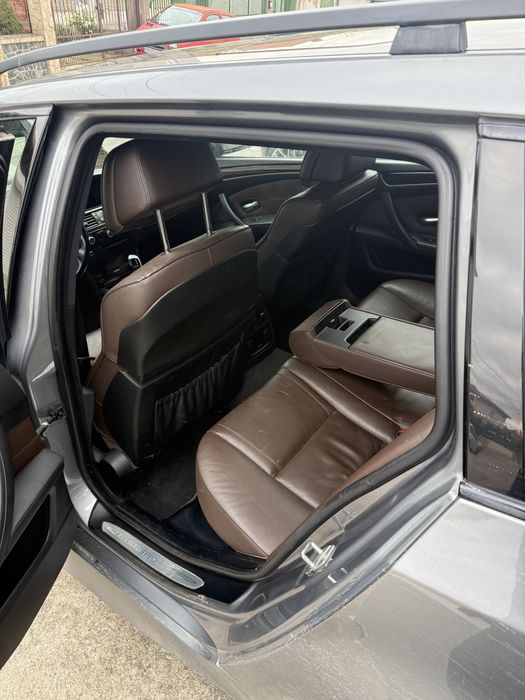 Кожен комфортен салон БМВ Е61 напа кожа