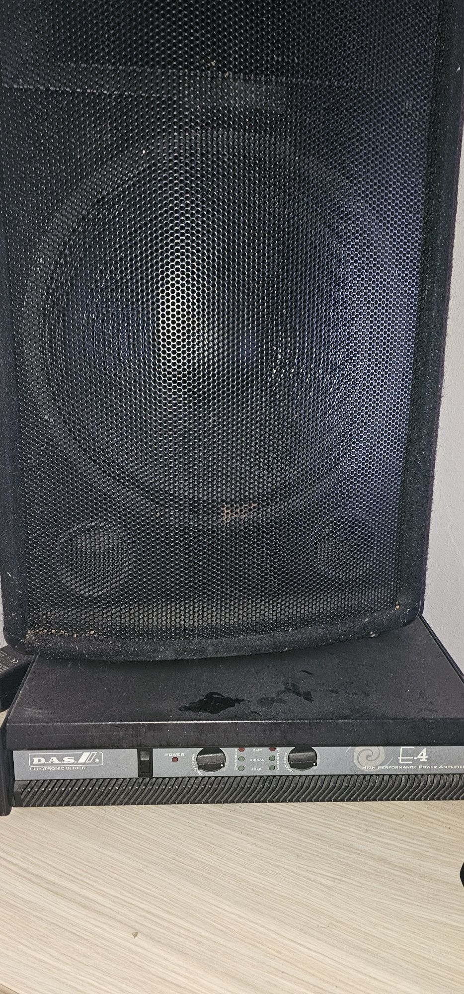 Vand statie 450w boxe 15 inch 450rms omnitronic
