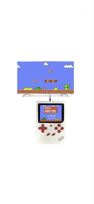 Ретро игрова конзола с вградени игри