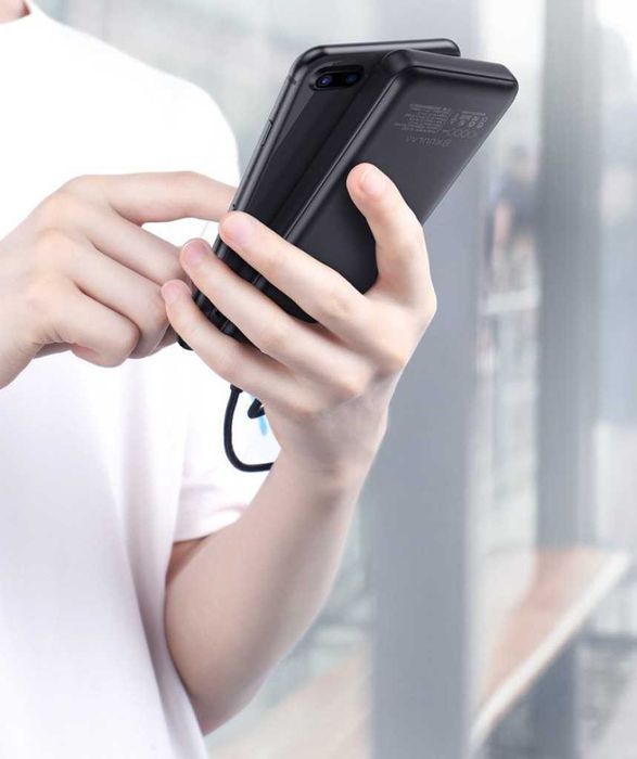 Ултра тънко преносимо зарядно устройство KUULAA power bank 10000mAh