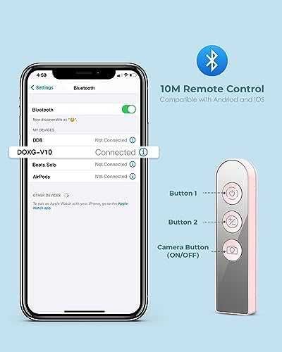 Нова Сгъваема стойка за телефон с LED светлина и безжично управление