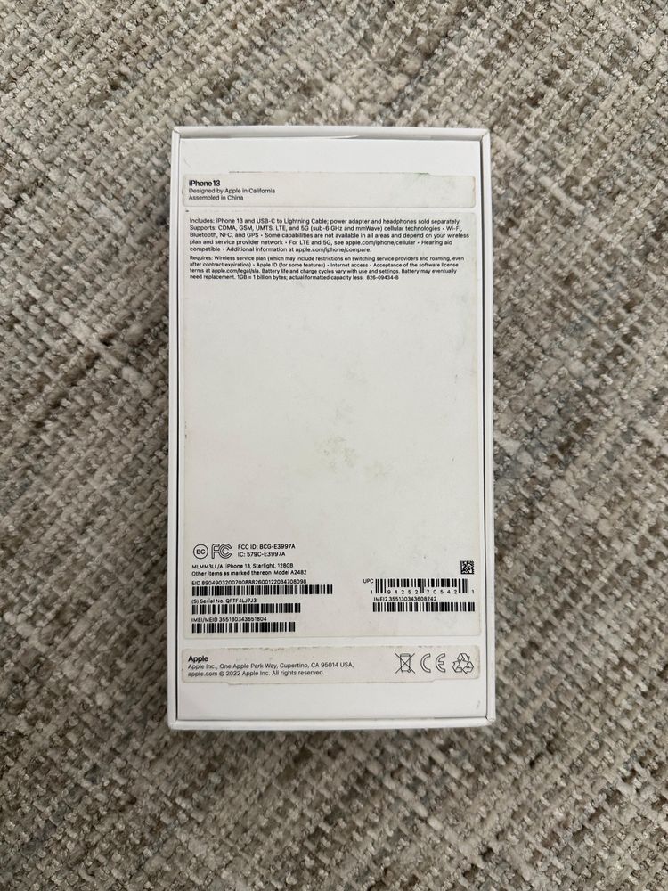 IPhone 13 86% батарея