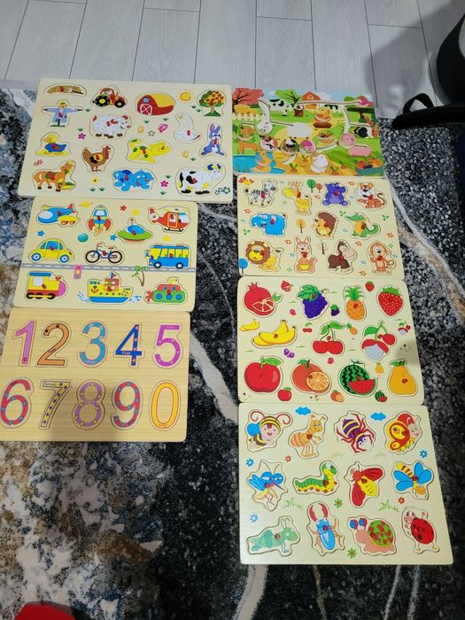 Puzzle lemn copii