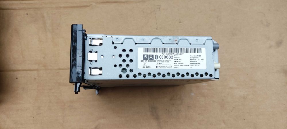 Peugeot 308 Navigation Sat Nav Radio Bluetooth 96661987XN