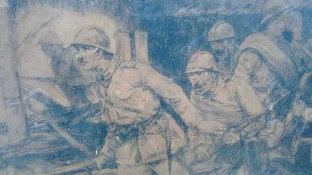 Stoica D. Ion Dumitrescu 1886-1956 Armata Romana - Lupte 1918 Carbune