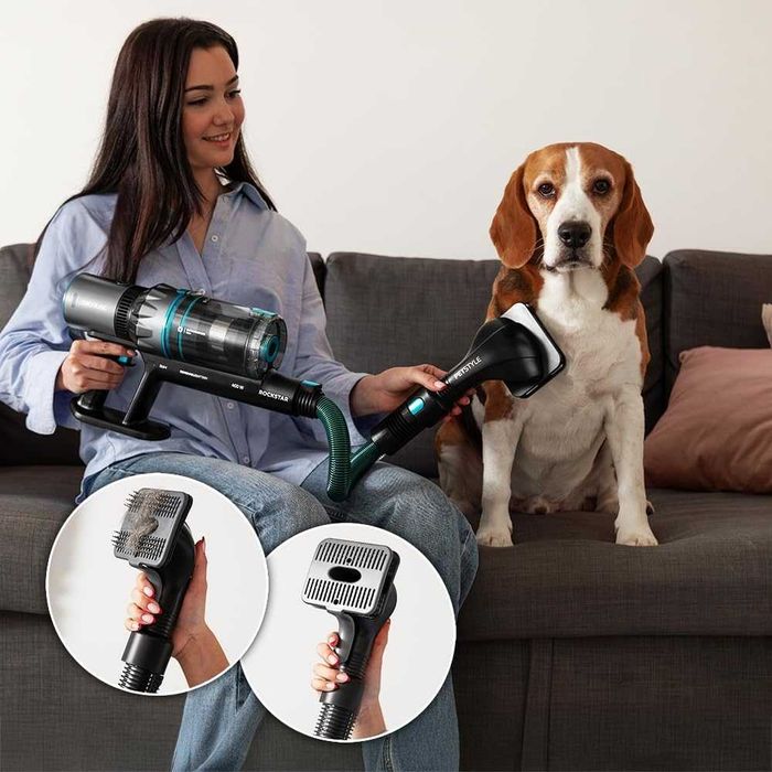 Вертикална прахосмукачка Cecotec Conga Rockstar 2500 Thunder Pet Flex