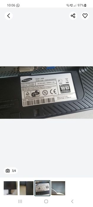 Monitor Samsung SyncMaster 245B