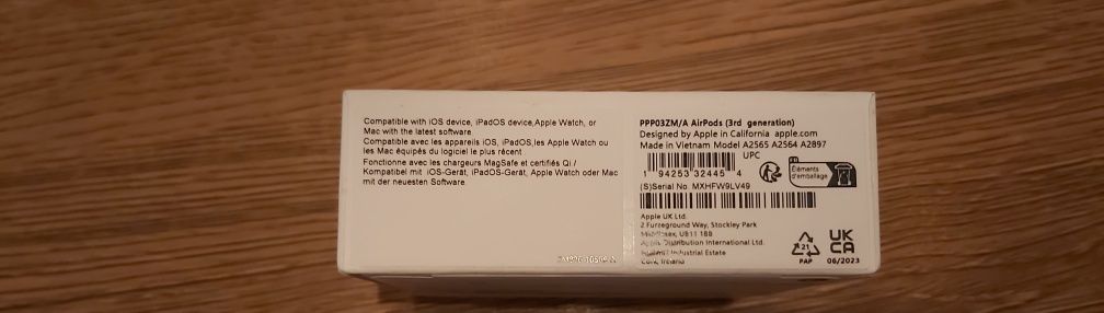 Căști noi Apple Wireless AirPods