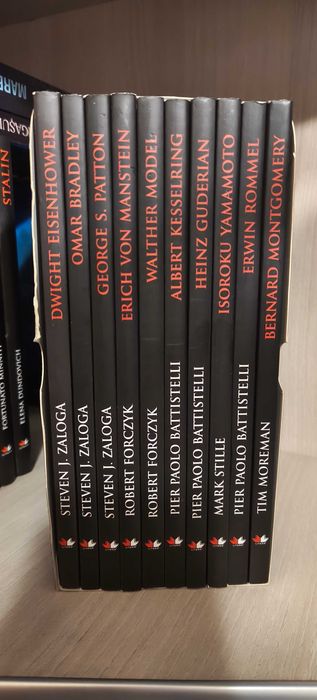 Mari comandanti in al doilea Razboi Mondial (10 volume)+Set Biografii