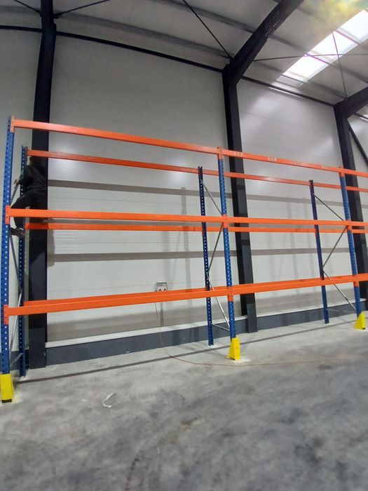 Rafturi metalice pentru euro paleți