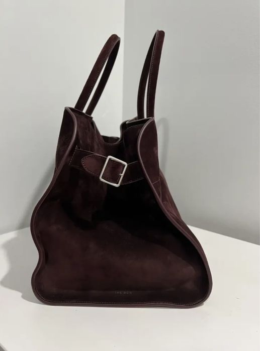 The row margaux bag 15 burgundy чанта