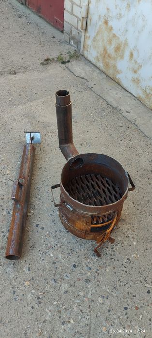 продам печ под казан материал жаропрочная сталь лист5