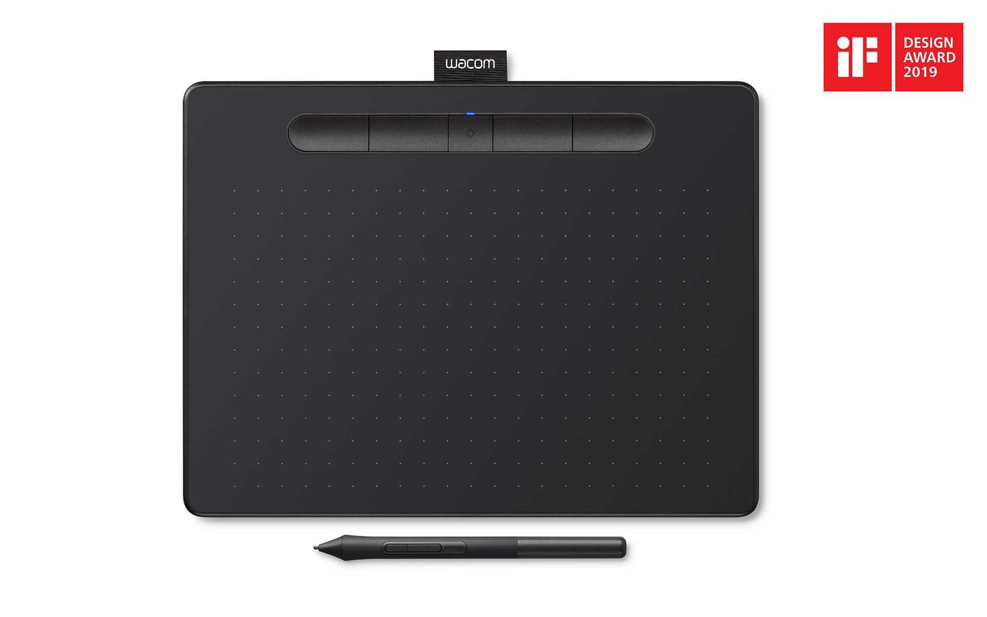 Tabletă grafică Wacom Intuos M Bluetooth CTL-6100WL, Neagră