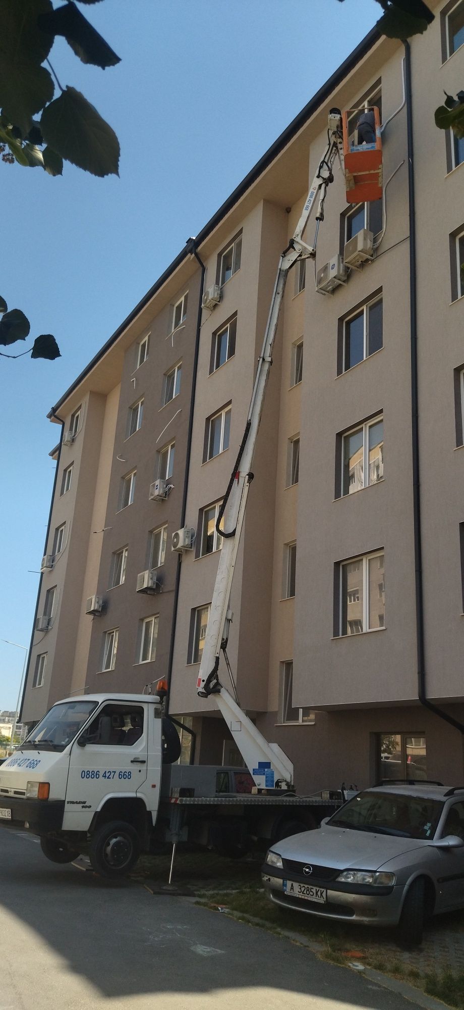 Услуги с автовишка