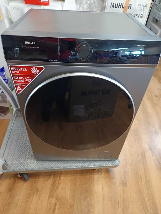 Пералня Muhler IWM914SAi, клас А, Steam Wash, инверторна, 9kg, 1400rpm