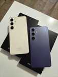 Samsung S24 5G violet + auriu gold garantie cutie completa