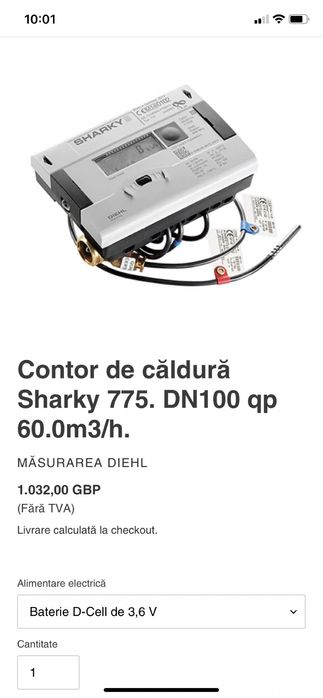 Sharky contor de caldura
