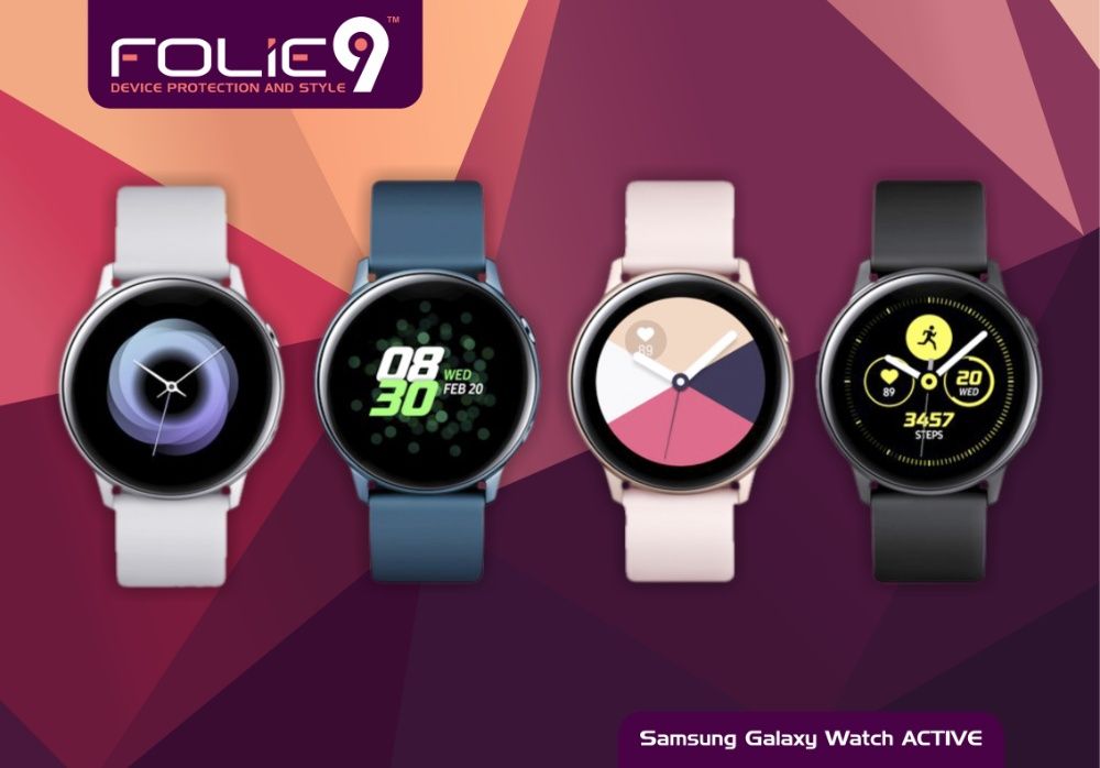 2x Folie 3D Samsung Galaxy Watch 4 44mm 42 46 Watch 3 45 41 Active 2
