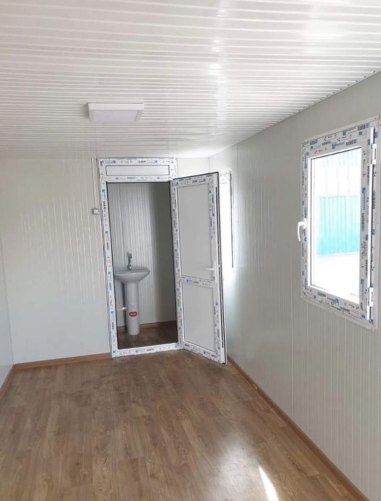 Container birou santier vestiar depozitare modular de locuit sanitar