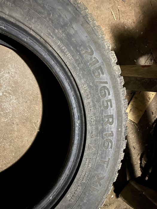 Продажа зимней резины 215/65/16 Continental ice Contact 3