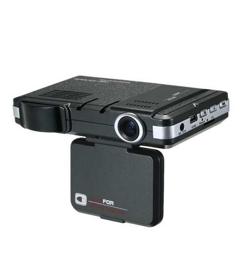 Camera auto DVR cu Detector radar incorporat LASER si benzile uzuale
