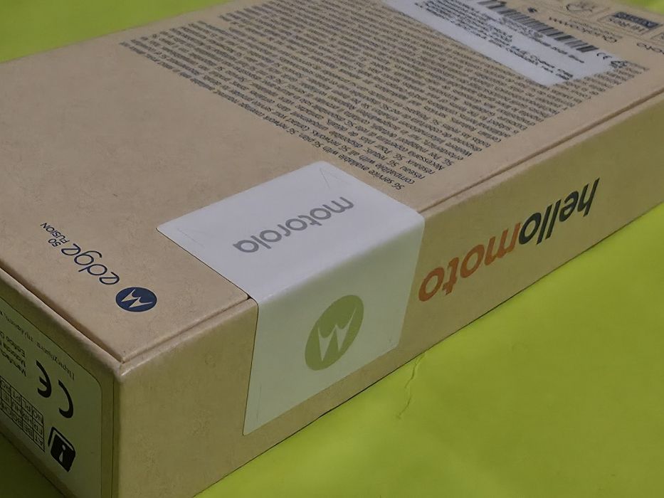 ЗАПЕЧАТАН 256GB Motorola EDGE 50 Fusion Гаранция Yettel 2028г. Blue