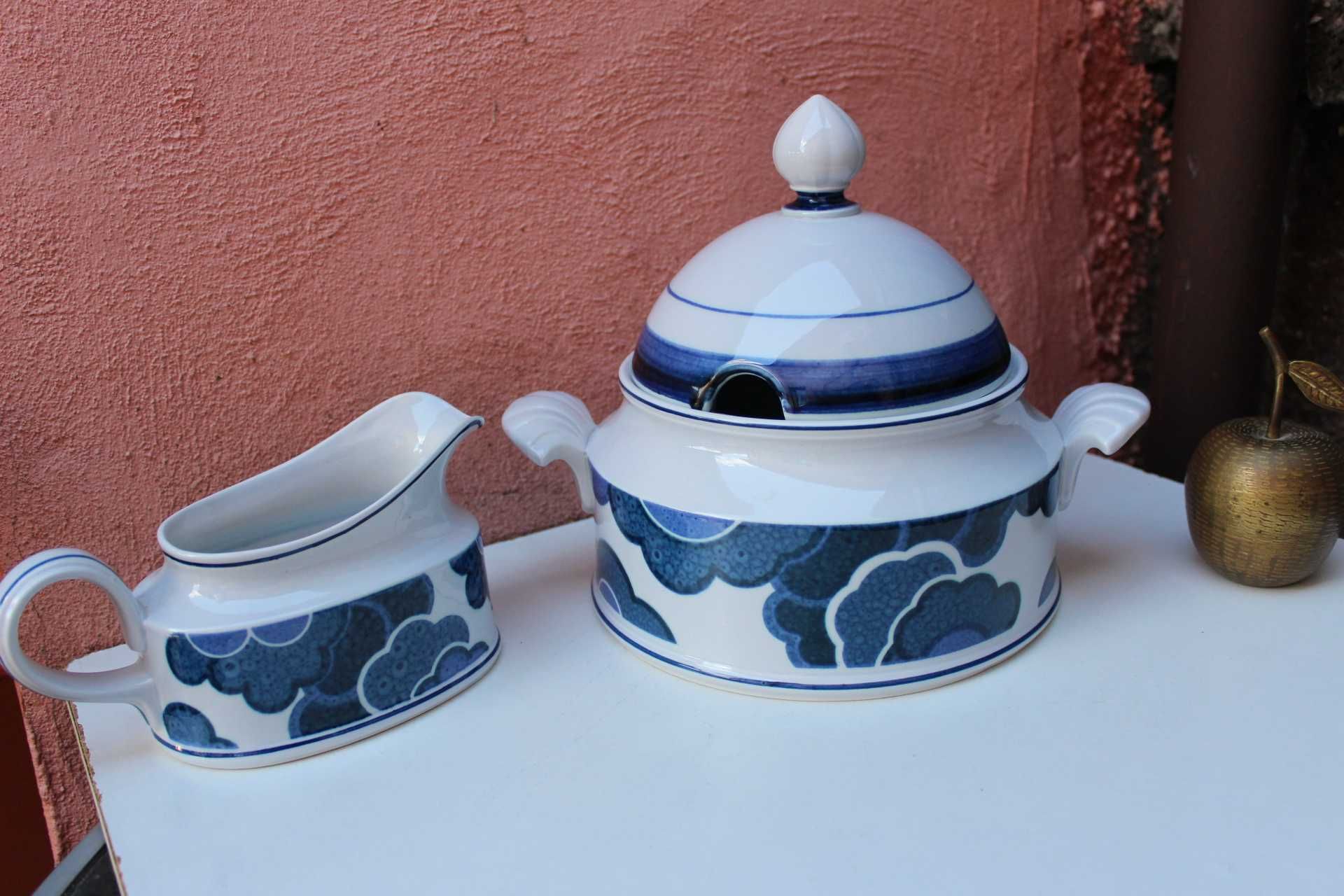 Set supiera si bol sos portelan colectie VILLEROY & BOCH Blue Cloud