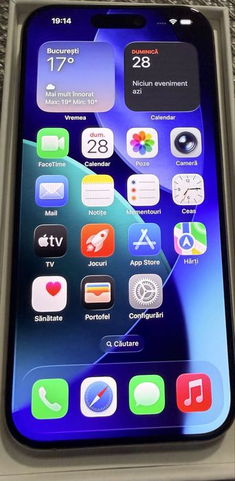 iPhone 15 Pro 256GB – Impecabil + 4 Huse Cadou, Full Box