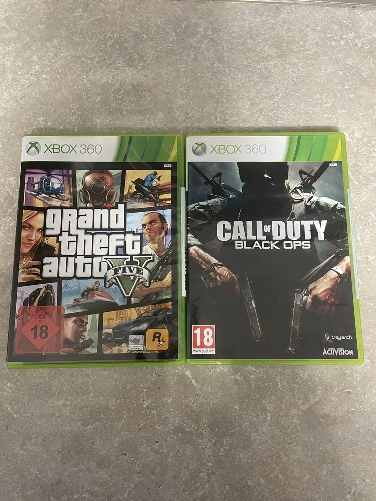 Vând doua jocuri pentru xbox 360