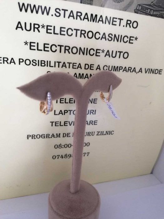 cercei aur 14k (m2) star amanet