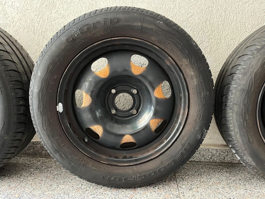 Jante tabla Citroen / Peugeot / Ford + anvelope BF Goodrich 215/55/R16