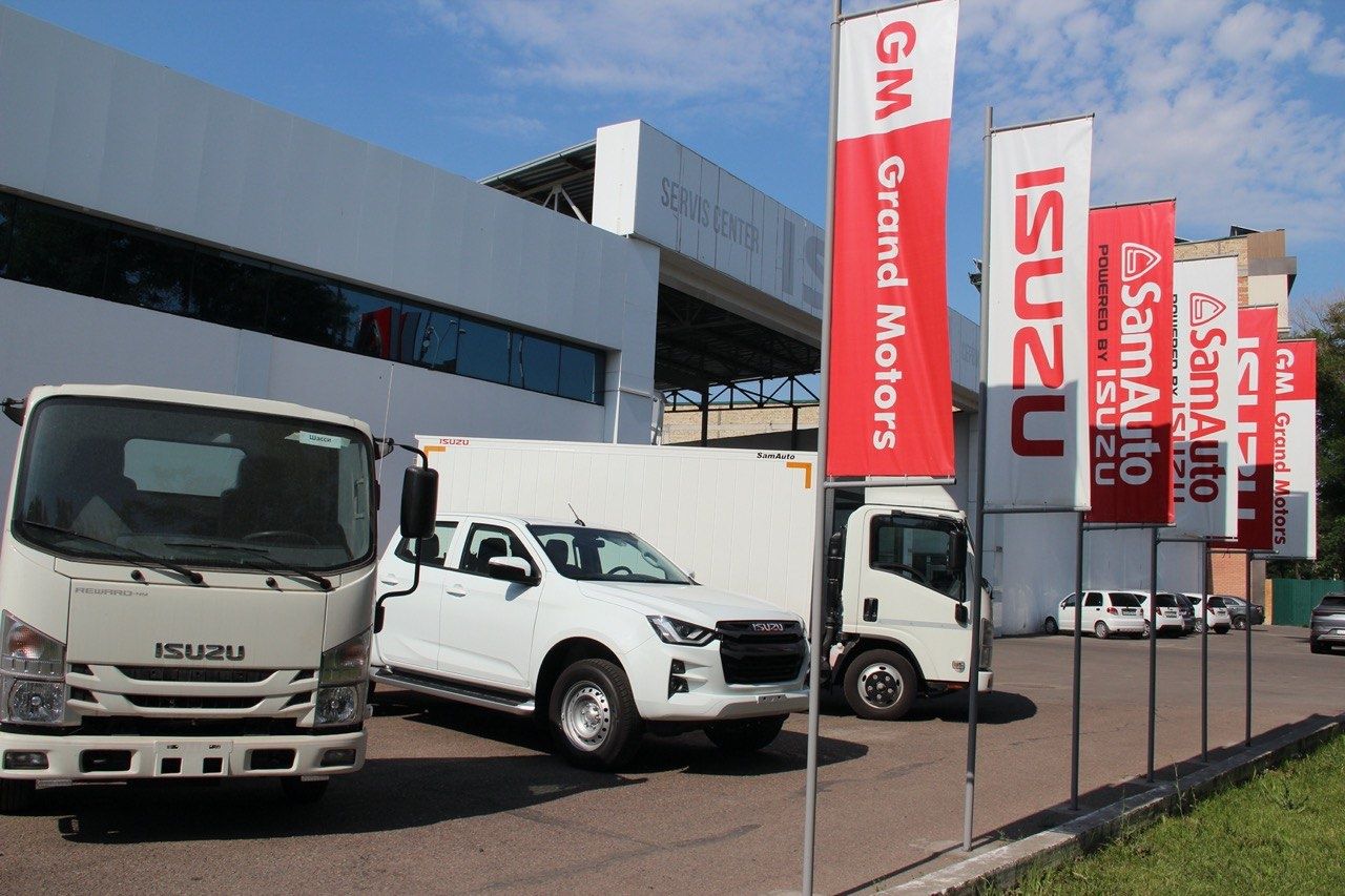 Пикап Isuzu D-max Ирбис Grand Motors 3 литр