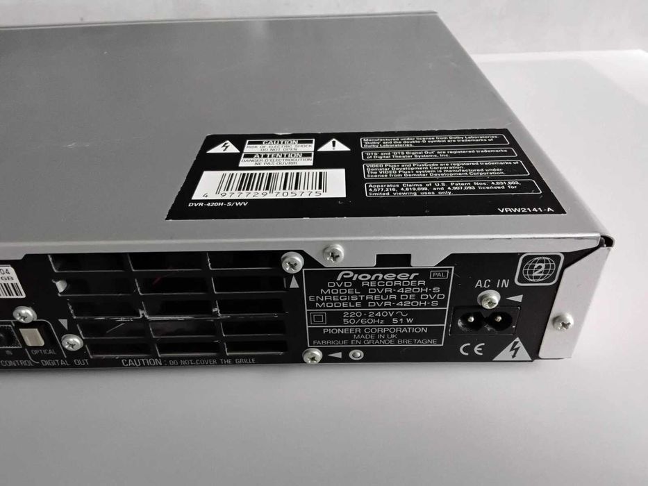 Pioneer recorder S Video Plus Dolby DTS DVD & HDD