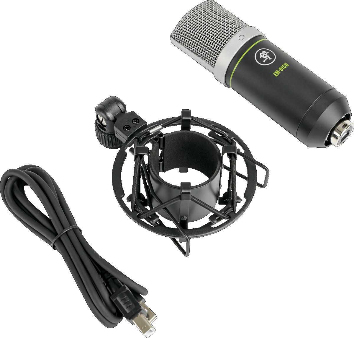 Новый USB юсб конденсаторный микрофон mikrofon MACKIE EM-91CU