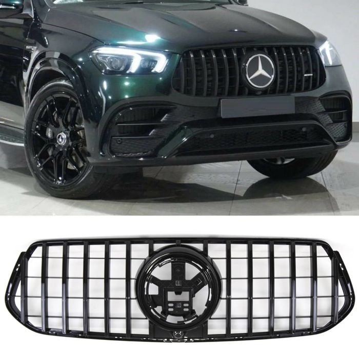 Дифузьор с накрайници 63 AMG GLE 53 C167 W167 АМГ пакет спойлер BRABUS