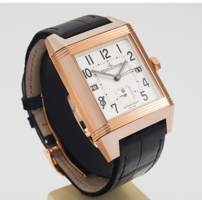 Швецарские часы Jaeger LeCoultre Reverso Squadra Hometime 18k Gold