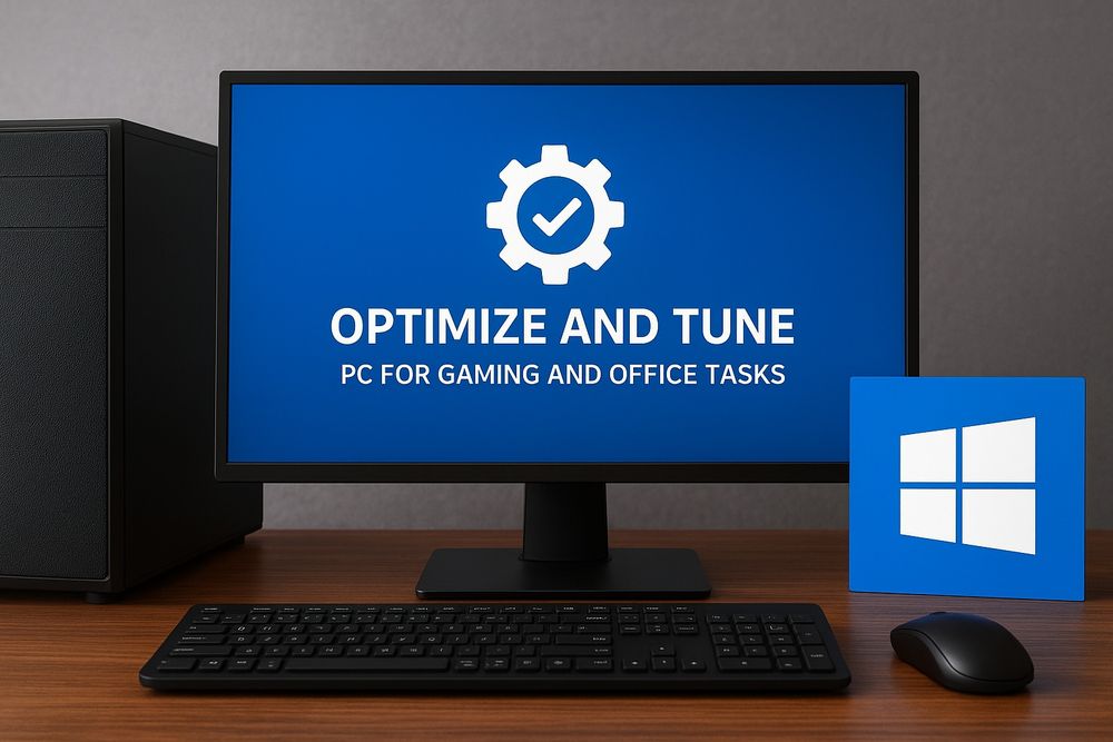Активация windows 10 и 11,натсройка пк для игр и офисных задач