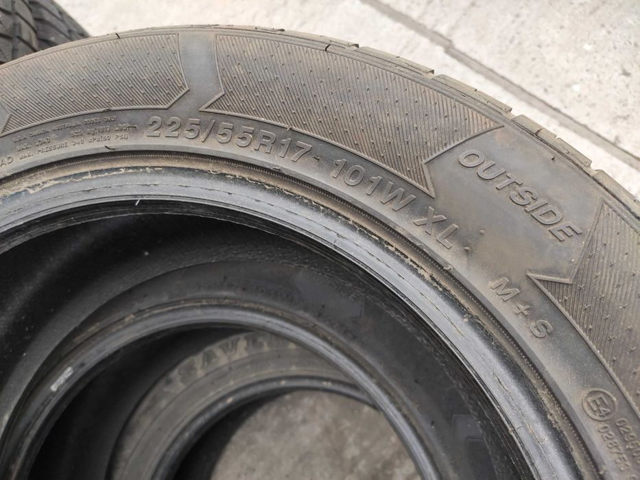 2бр Летни гуми 225 55 17 - DOT 2023