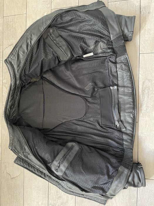 Geaca moto piele
