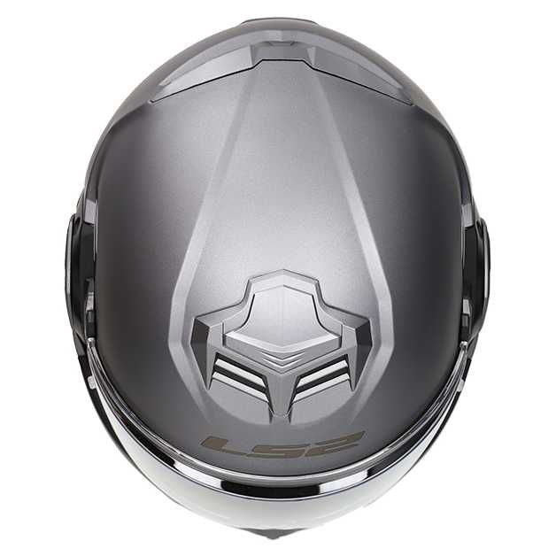 ТОП ОФЕРТА Отваряема мото каска LS 2 ADVANT  GUN METAL M 57-58 очила,.