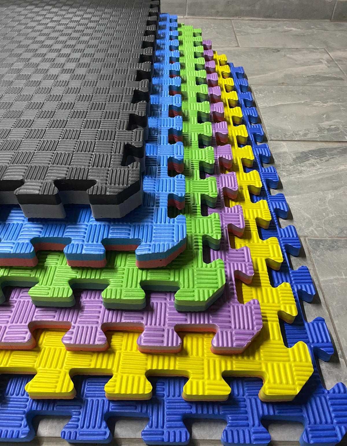 Paviment tip puzzle TATAMI – pentru spații de joacă și săli de sport!