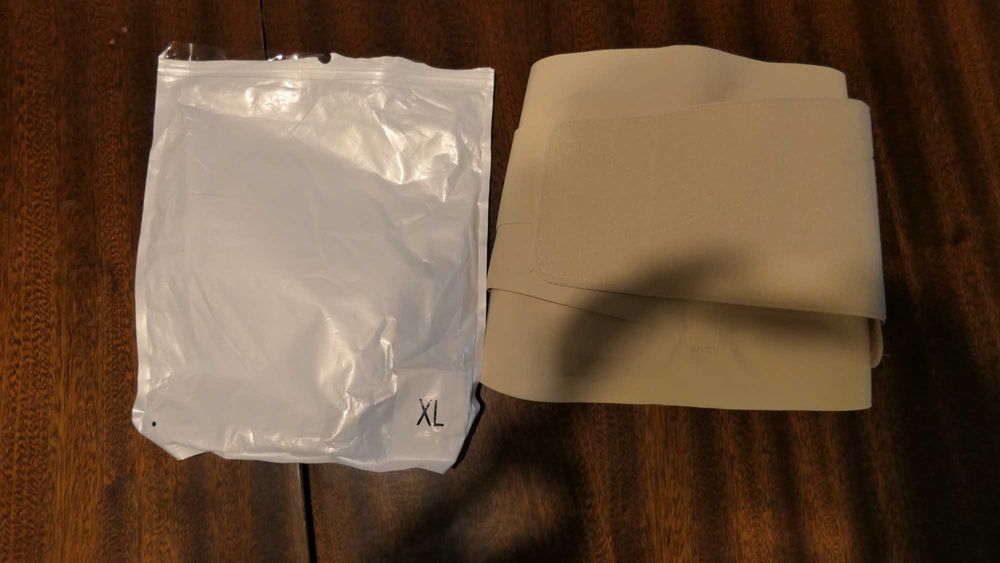 Ултра тънък колан за защита на кръста