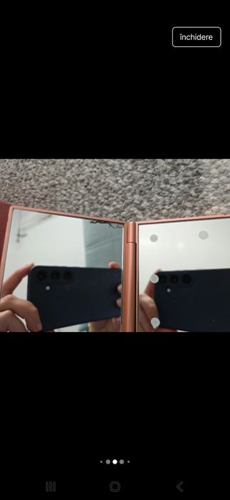 Oglindă de machiaj cu lumini LED naturale