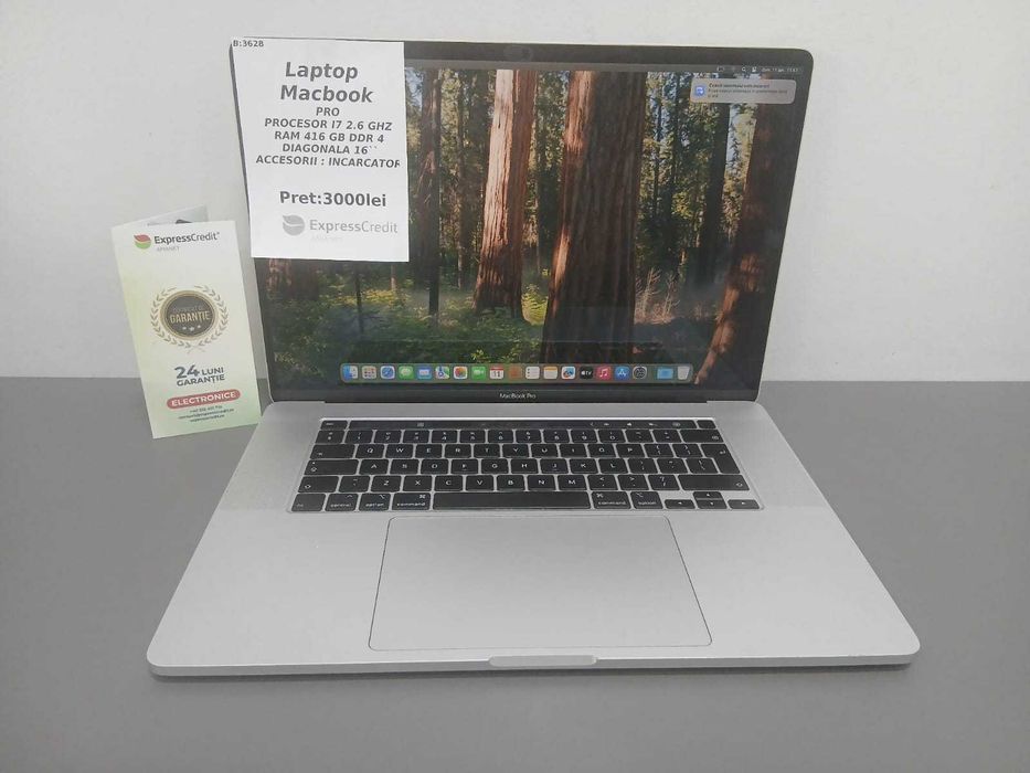 (AG46) MacBook Pro A2141 B.3628 Garantie 2 ani