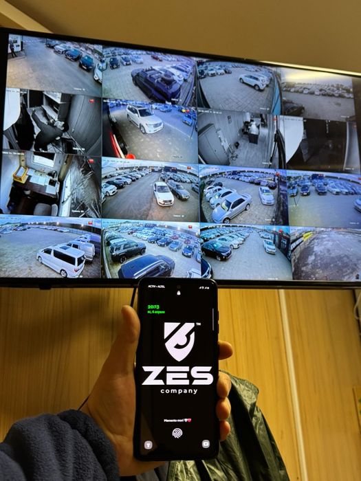 Установка видеонаблюдения и пожарный сигнализация