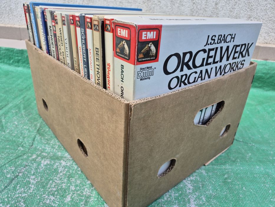 Vând Lot 150 Discuri Vinil colectia EMI HIS MASTERS VOICE muzica clasi